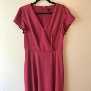Magenta Flare Dress